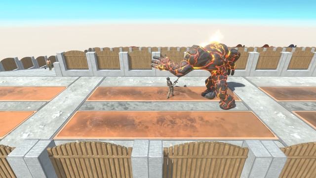 LAVABOY STAIR DEATH RUN - Animal Revolt Battle Simulator смотреть онлайн