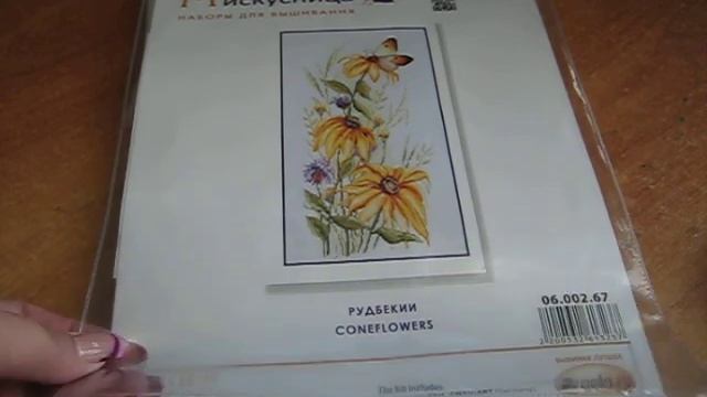 "Мир вышивки" - новый заказ .И снова Марья искусница не доложила схемку. смотреть онлайн