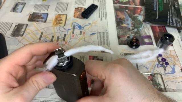 BLAZE RTA / НЕВЕРОЯТНО ВКУСНЫЙ БАК ДЛЯ НАВАЛА ! Установка койлов и ваты / краткий обзор смотреть онлайн