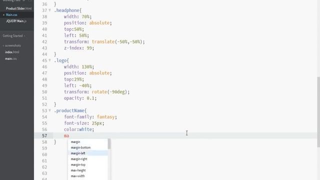 Product Slider | Part - 1 | CSS - JQUERY смотреть онлайн