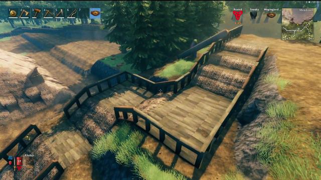 Valheim Village, Roads, Bridges смотреть онлайн