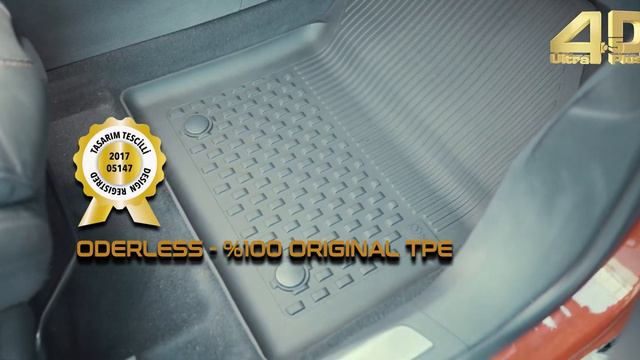 SAHLER Peugeot 3008 GT LİNE 2016+ Araca Özel Havuzlu 4.5D Oto Paspas / Sahler Car Mat