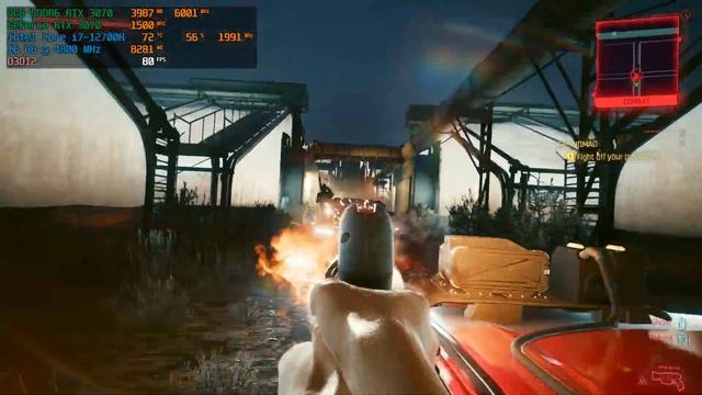 Cyberpunk 2077 - RTX 3070 i7 12700H смотреть онлайн