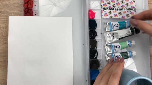 Обзор новых тюбиков акварели