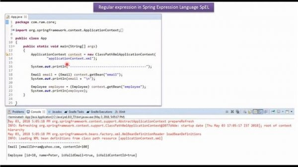 Mastering Regular Expressions in Spring Expression Language via XML Configuration | Spring Tutorial