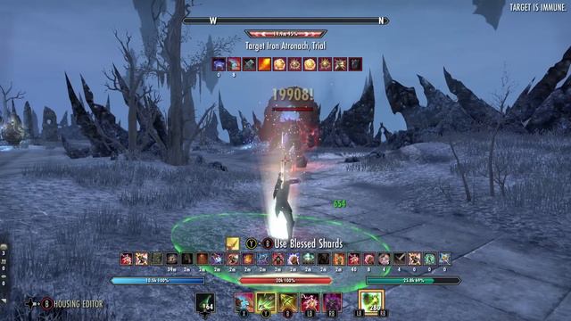 EASY Stamina Nightblade ONE BAR PVE Bow Build - TOXIC RAIDER 🏹  - Powerful STAM NB Bow DPS For ESO!