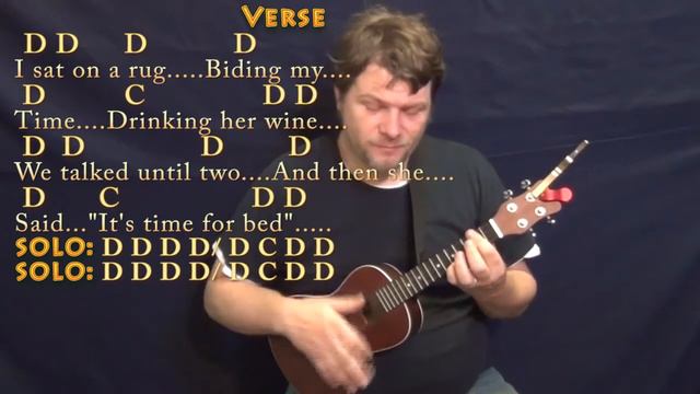 Norwegian Wood (The Beatles) Ukulele Cover Lesson in D with Chords/Lyrics смотреть онлайн
