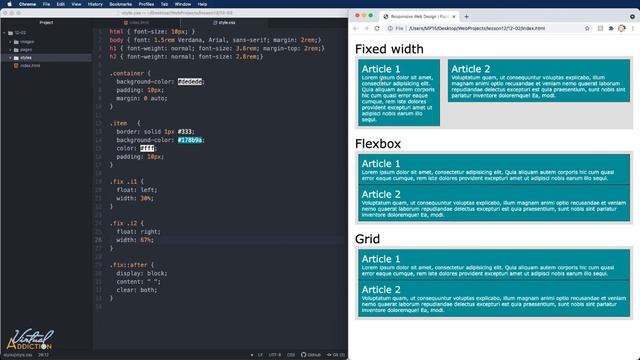 Responsive web design for beginners | Fluid Grids смотреть онлайн