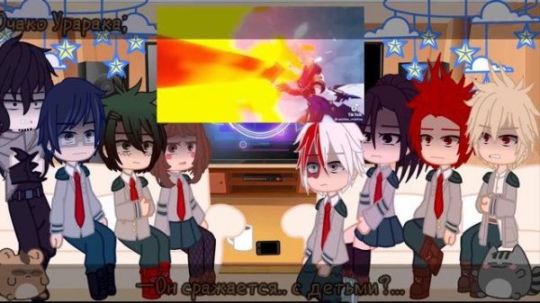 ✨Реакция My Hero Academia на Академию "Мондштадт" (Tik-Tok)✨ #genshinimpact #mha #gachaclub   №2