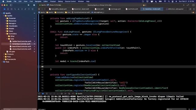 Building Spotify App in Swift 5 & UIKit - Part 23 - Add to Playlist (Xcode 12, 2021, Swift 5) смотреть онлайн