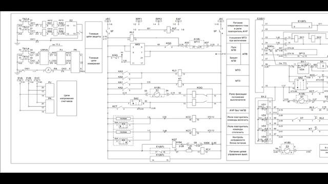 Схема релейной защиты ВЛ 10 кВ смотреть онлайн