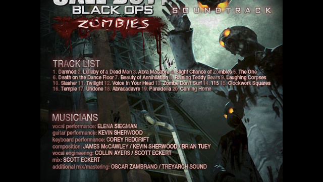 Call of Duty Zombies Soundtrack: Pareidolia смотреть онлайн