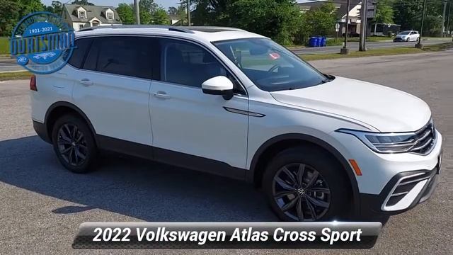 New 2022 Volkswagen Atlas Cross Sport 2.0T SEL R-Line, Waldorf, MD 9050V смотреть онлайн