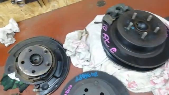 Подготовка к установке задних дисковых тормозов на Toyota Premio.Нюансы при заказе ступиц с разборк смотреть онлайн