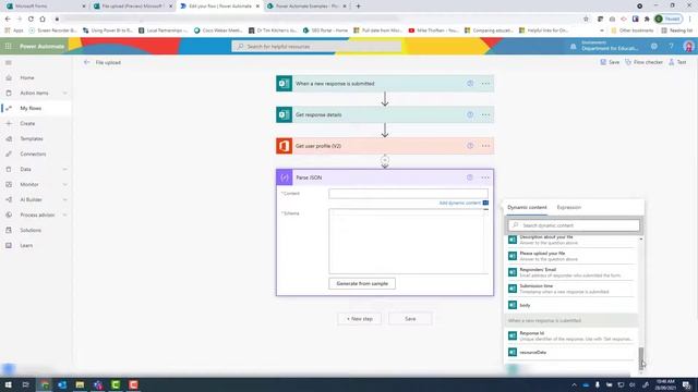 Power Automate - How to attach MS Forms file uploads to emails смотреть онлайн