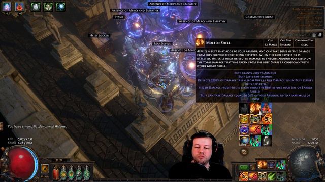 PoE Skeleton Mage Build vs MAVEN смотреть онлайн