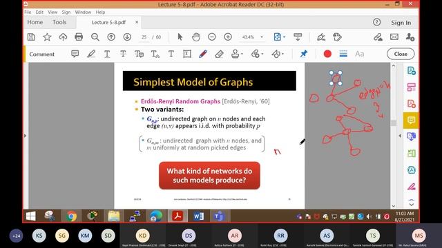 Social Networks Analysis Class 20210827 смотреть онлайн