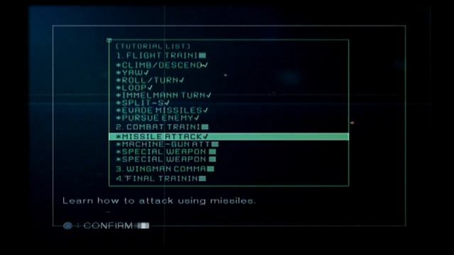 Ace Combat 5: The Unsung War - Tutorials смотреть онлайн