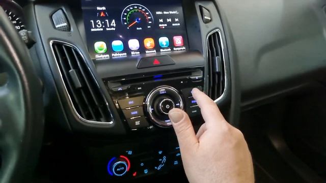 Ford Focus 2016 οθόνη Android Digital Iq. Διατήρηση εργοστασιακής κάμερας και αισθητήρων смотреть онлайн