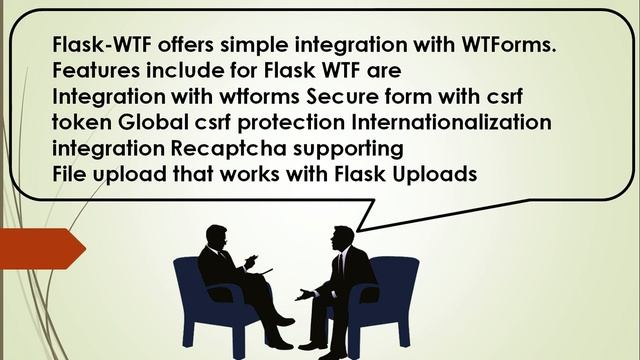Mention what is Flask WTF and what are their features смотреть онлайн