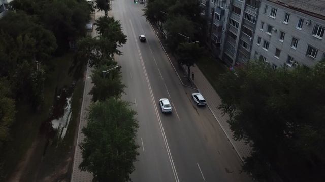 г. Благовещенск ул. Калинина (центр) ч.2 16.08.2020 видео с дрона смотреть онлайн