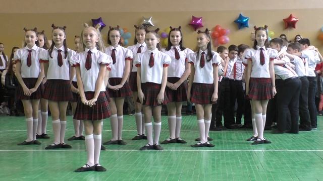 Спортивный танец для школы 287 , 5 Б класс смотреть онлайн