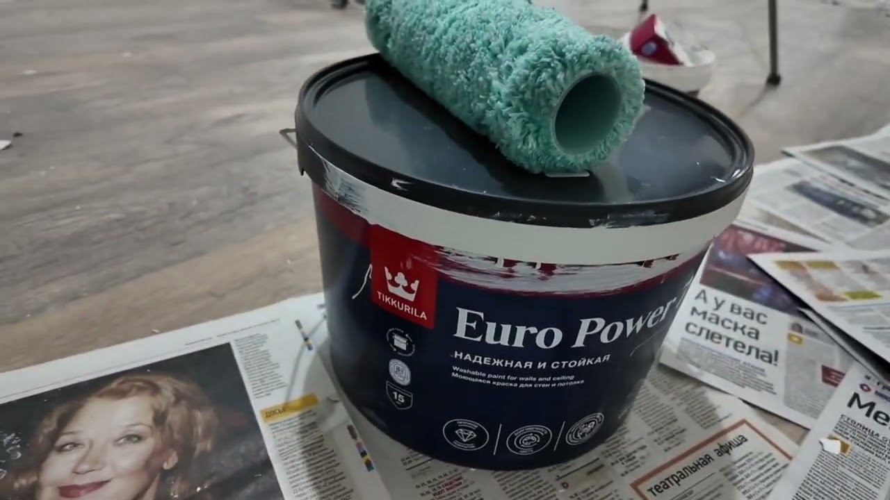 Окраска коридора, цвет другой смотреть онлайн