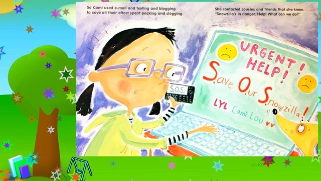 SNOWZILLA "THE GIANT SNOWMAN"☃️ Kids Stories Read Aloud | Childrens Read Along | Fun Stories Play смотреть онлайн