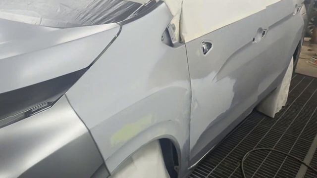 Proses pengecatan full body warna silver mitsubishi x-pander смотреть онлайн