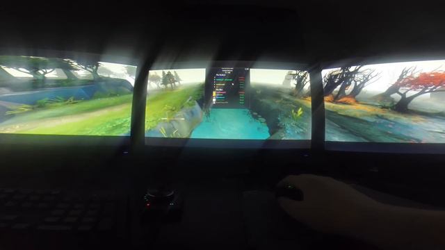 Dota 2 on Three Monitors Glitchy смотреть онлайн