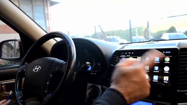 Hyundai Santa Fe 9 Inç Android Multimedya Tanıtımı (Mixtech MX-9.2T3)