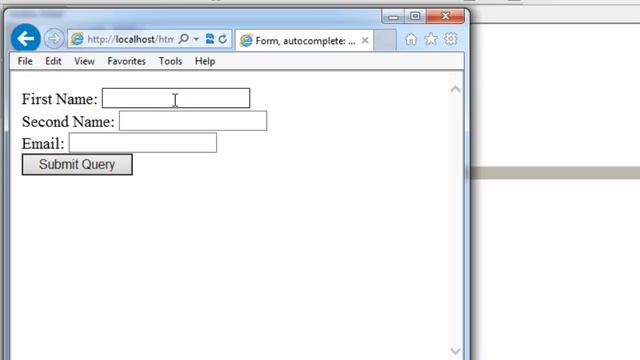 autocomplete Attribute of Form Field: HTML5 смотреть онлайн