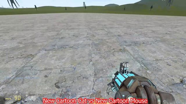NEW CARTOON MOUSE VS NEW CARTOON CAT!! Garry's Mod [Cartoon Cat Trevor Henderson] Gameplay смотреть онлайн