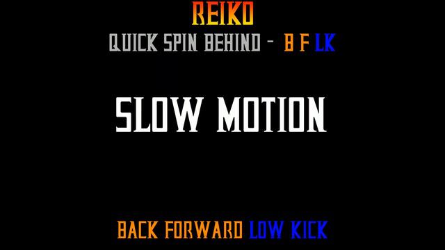 Mortal Kombat 4 - Reiko - Quick Spin Behind смотреть онлайн