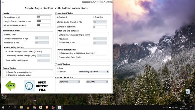 Design of Tension Member(DOTM) App | A Java Based Graphical User Interface | Shikhar Mishra, IIT KG смотреть онлайн