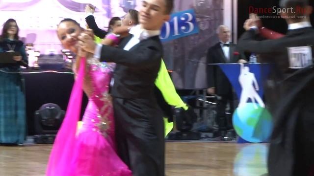 Головченко Илья - Богославская Кристина, 1/2 Slow Fox смотреть онлайн