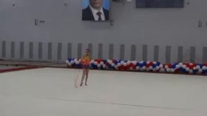 Художественная гимнастика Коваленко Диана. Скакалка.7 лет))
