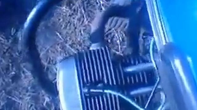 Пуск мотоцикла "УРАЛ" с облегчённым маховиком и поршнями от днепра. смотреть онлайн