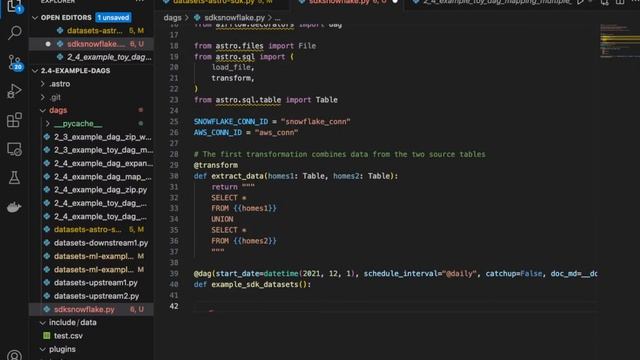 LIVE with Astronomer: Data Driven Scheduling with Snowflake and the Astro SDK смотреть онлайн
