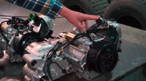 Двигатель повышенной мощности для вездехода ЛитЛ