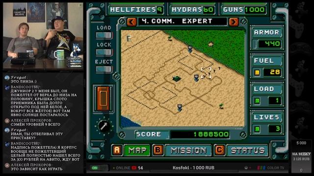 ?️ Jungle Strike на Sega Mega Drive / СЭМ ТАЩИТ ! смотреть онлайн