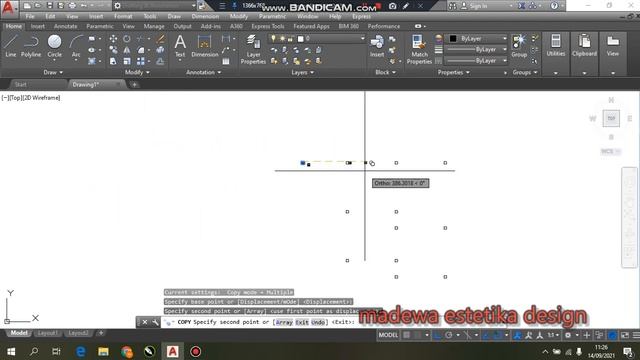 Part 7 CARA MUDAH MEMBUAT DENAH SEDERHANA DENGAN #AUTOCAD смотреть онлайн