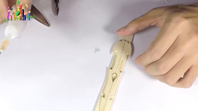 How To Make A Beautiful Sword At Home ( Popsicle Stick Miniature Sword ) смотреть онлайн