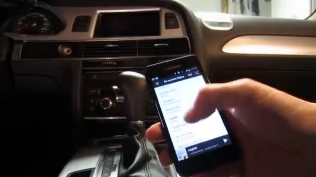 Bluetooth streaming MMI 3G Navigation Plus смотреть онлайн