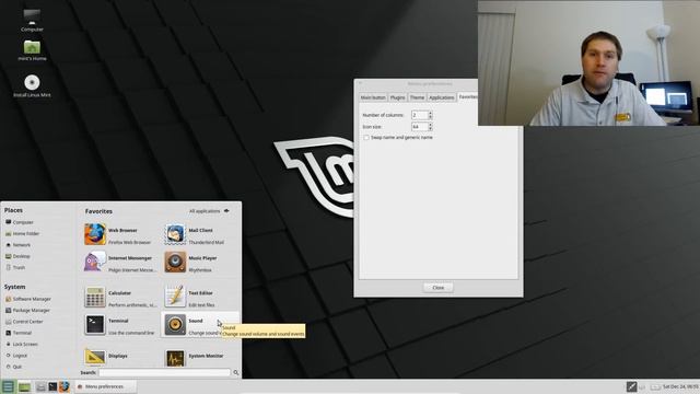 Linux Mint 18 Mate Menu Configuration смотреть онлайн