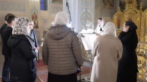 Достойно есть, глас 5 подобен «Радуйся...» напева Оптиной пустыни