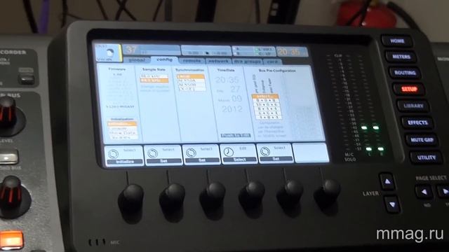 mmag.ru: Behringer X32 video review and demo смотреть онлайн