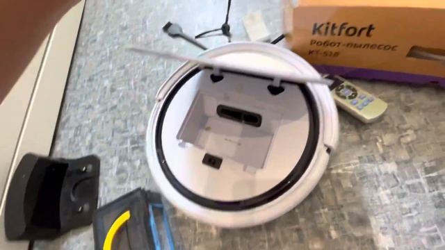 Робот-пылесос Kitfort KT-518 #Китфорт #Kitfort