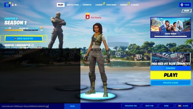 *REAL* Working FREE V-Bucks Glitch in Fortnite Chapter 3! | How to Get Free V-Bucks смотреть онлайн