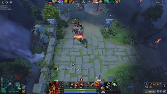 Doom Dota 2: Getting Double kill in Offlane смотреть онлайн